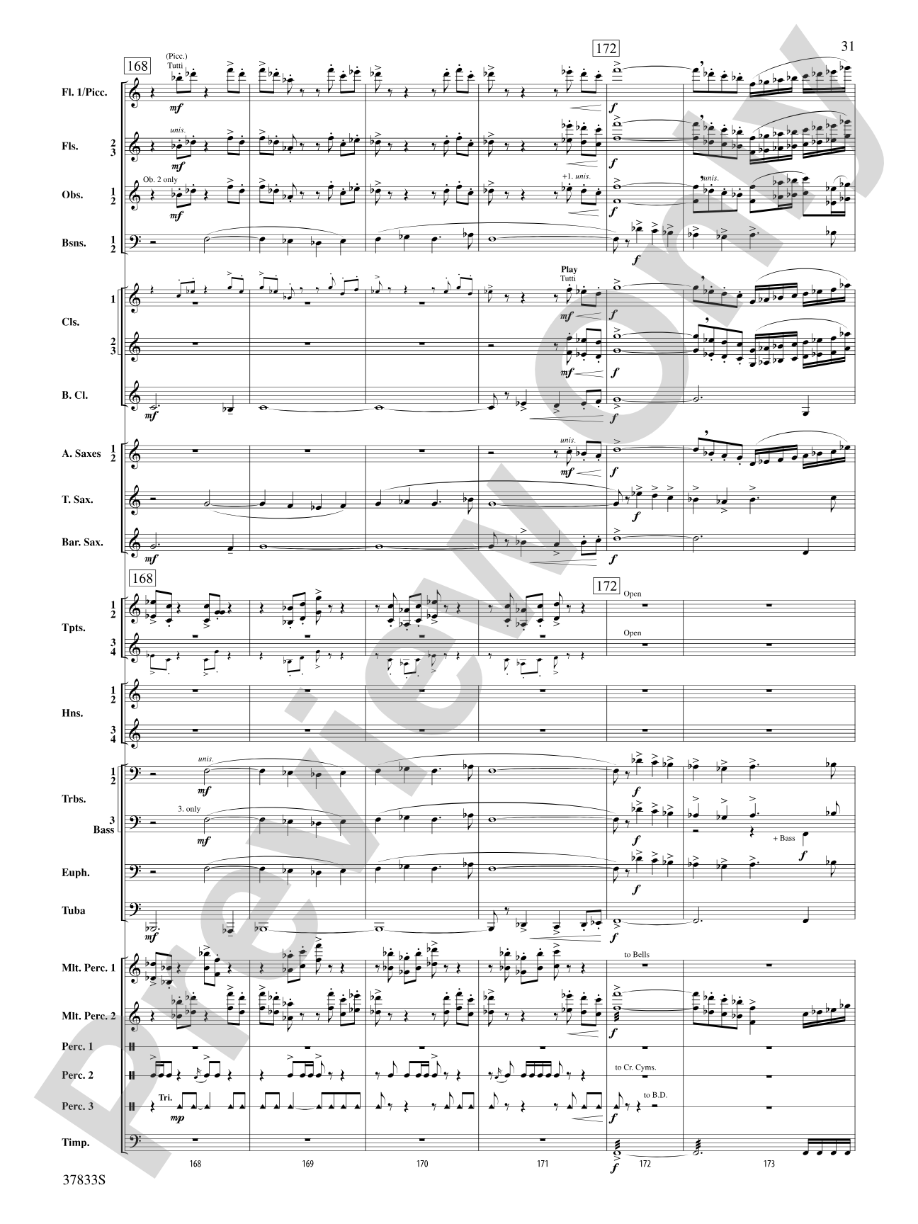 Symphonic Essay: Score