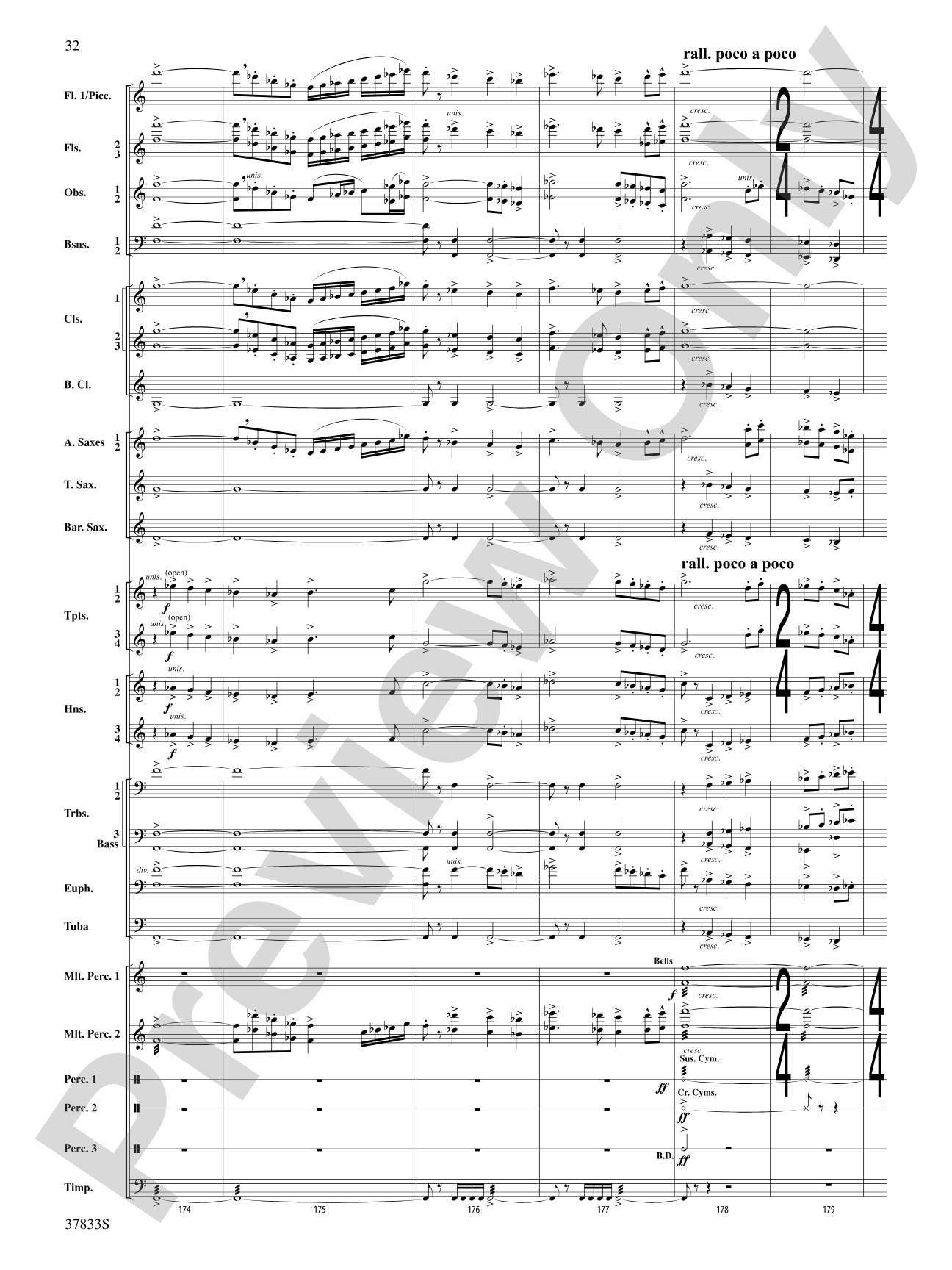 Symphonic Essay: Score