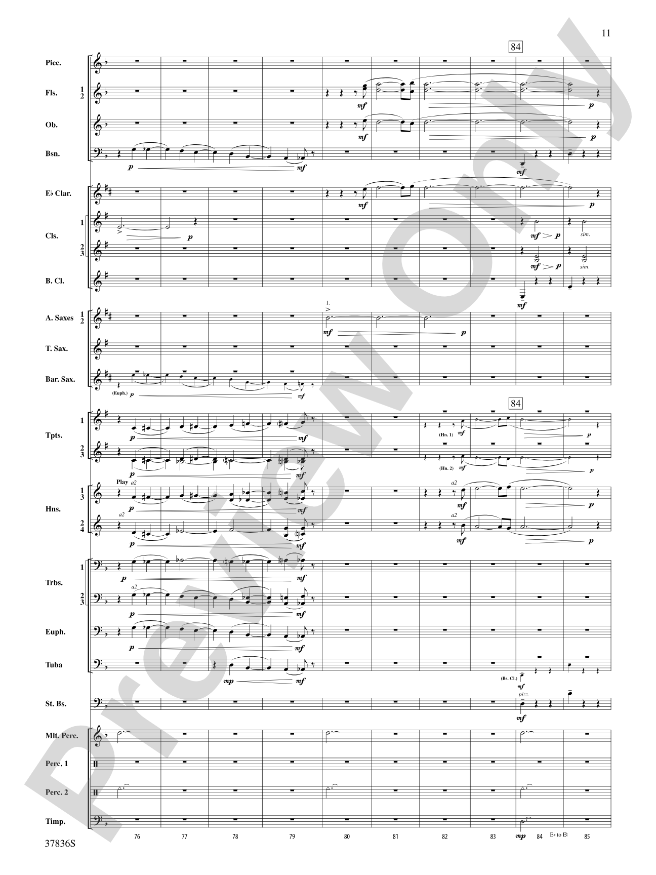 Smoke and Mirrors: Concert Band Conductor Score & Parts