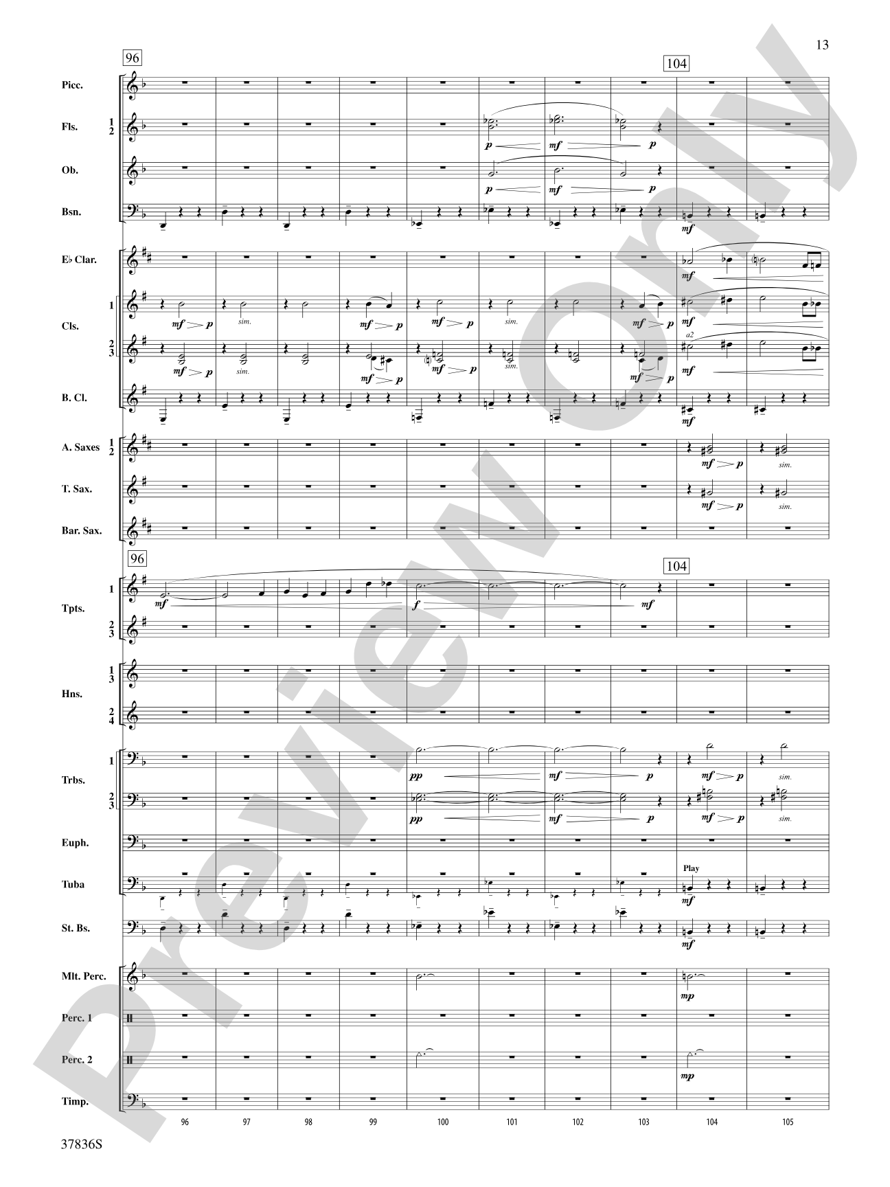 Smoke and Mirrors: Concert Band Conductor Score & Parts