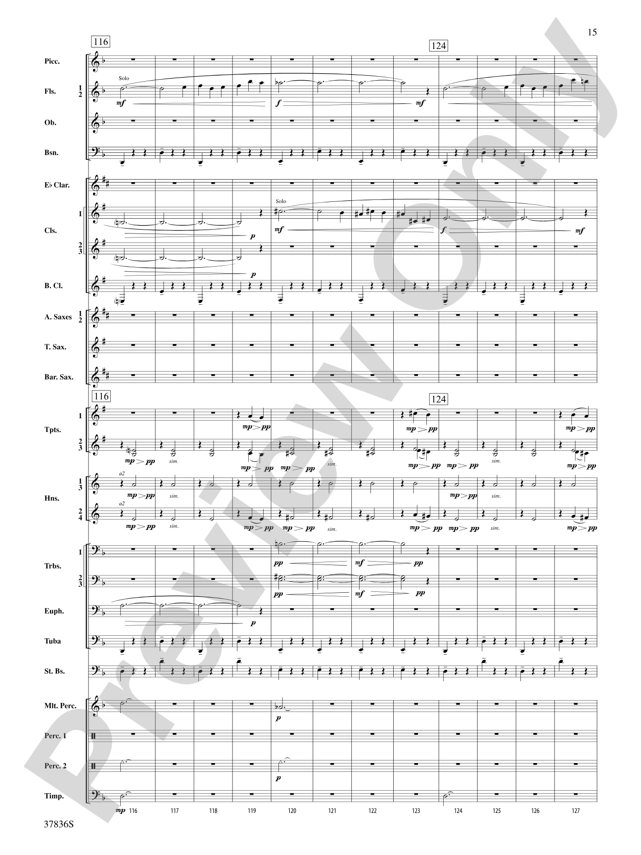 Smoke and Mirrors: Concert Band Conductor Score & Parts
