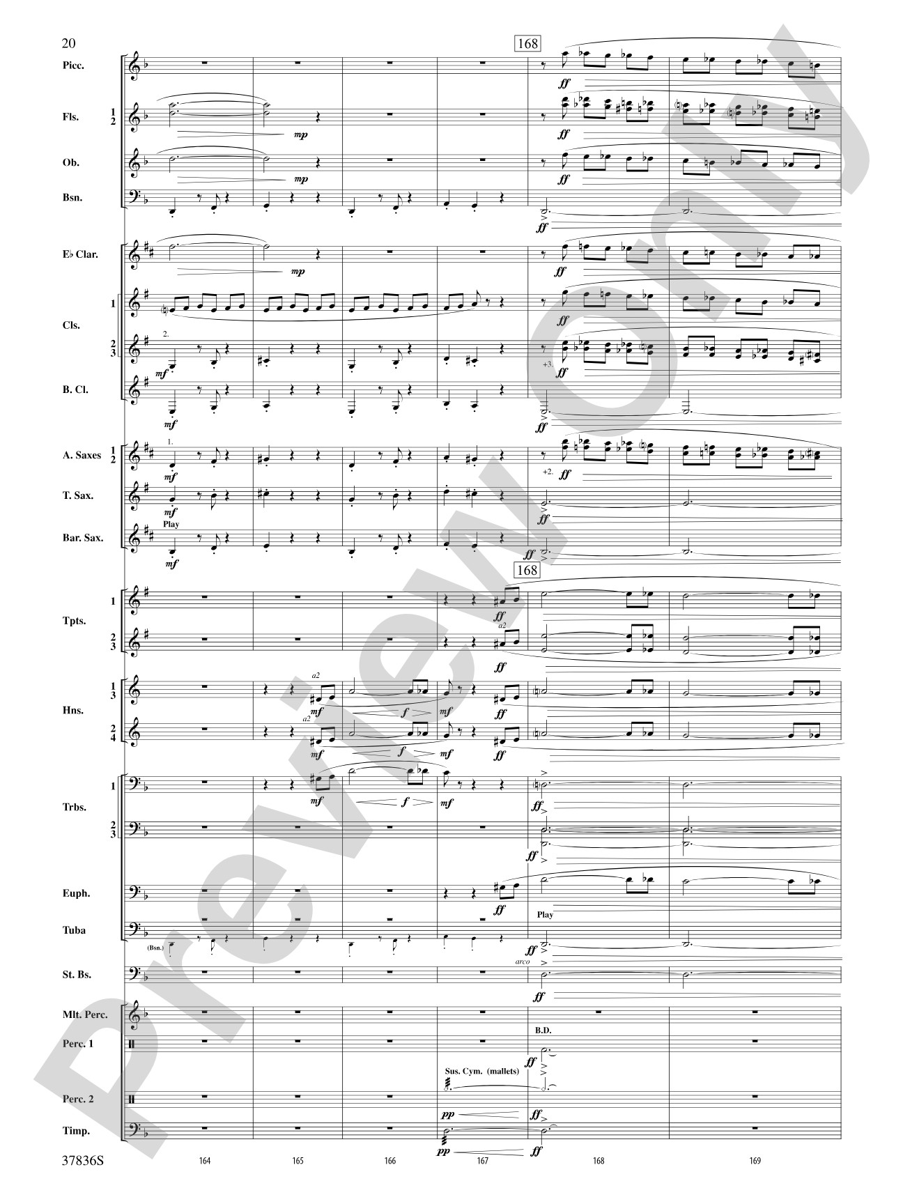 Smoke and Mirrors: Concert Band Conductor Score & Parts