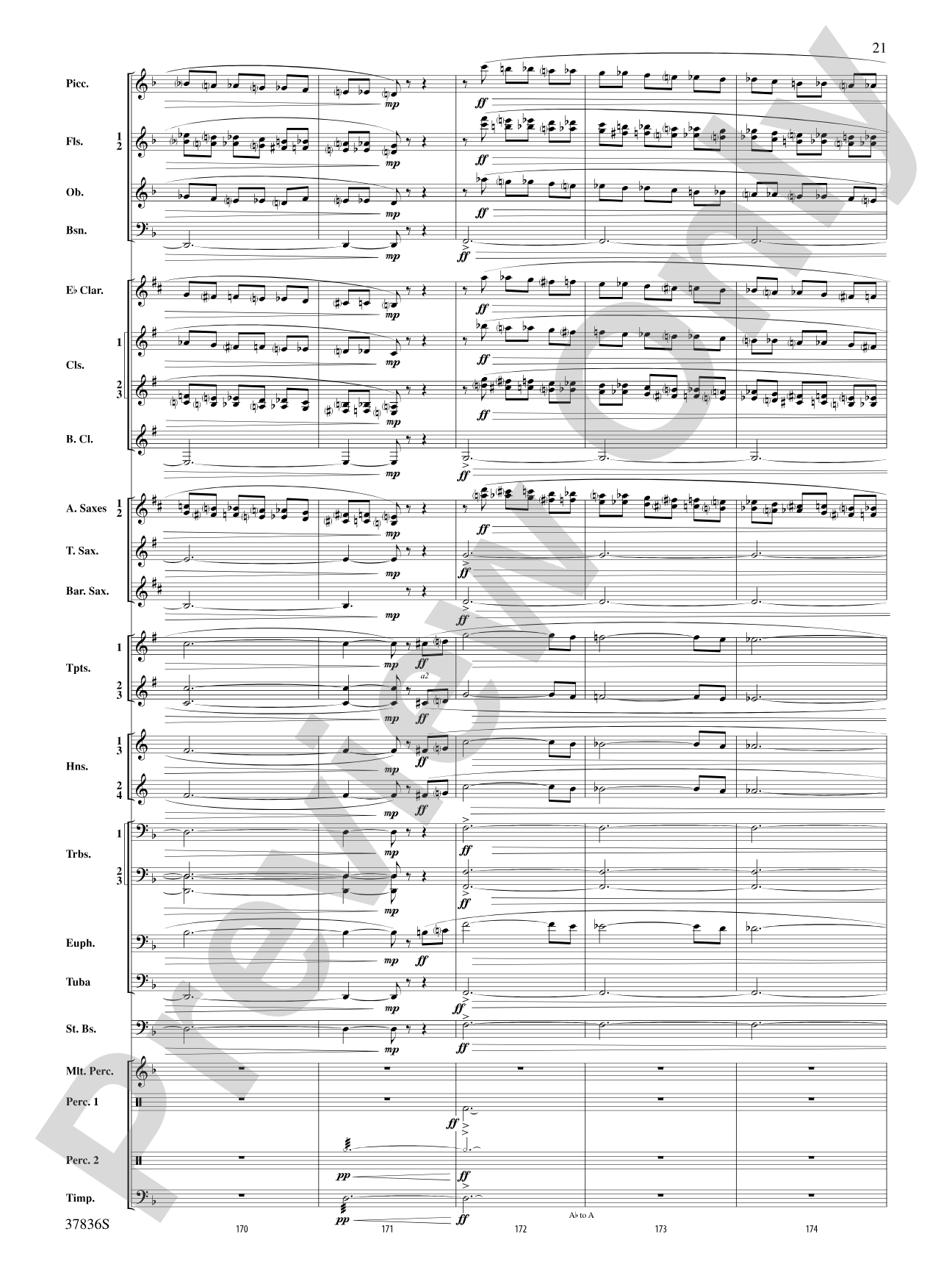 Smoke and Mirrors: Concert Band Conductor Score & Parts