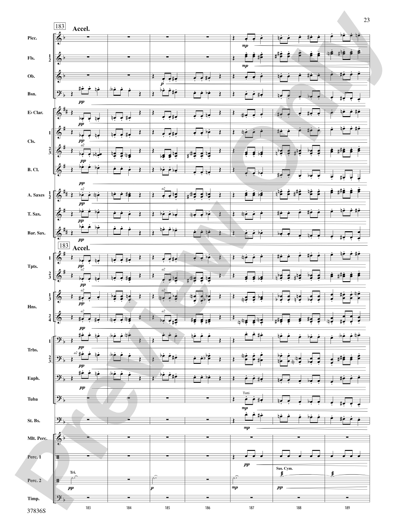 Smoke and Mirrors: Concert Band Conductor Score & Parts
