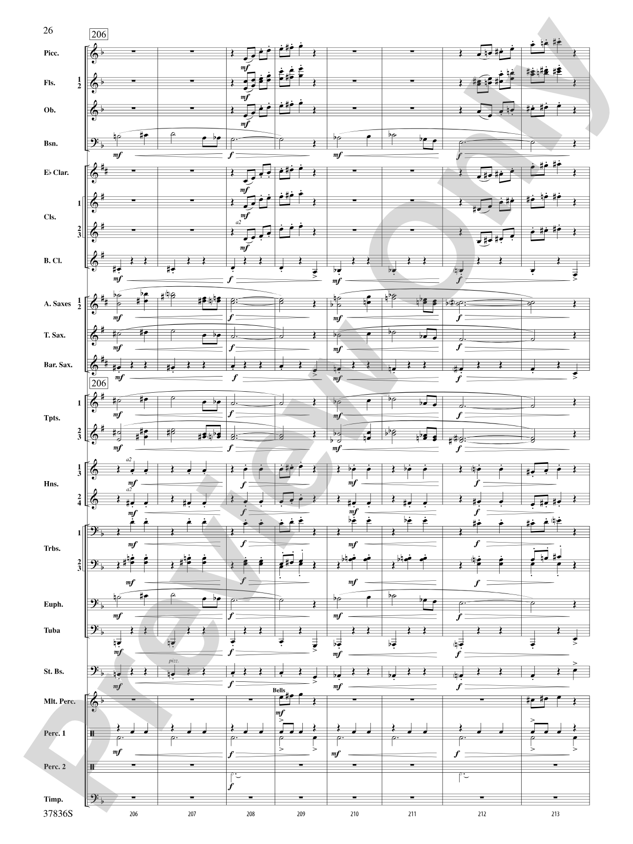 Smoke and Mirrors: Concert Band Conductor Score & Parts