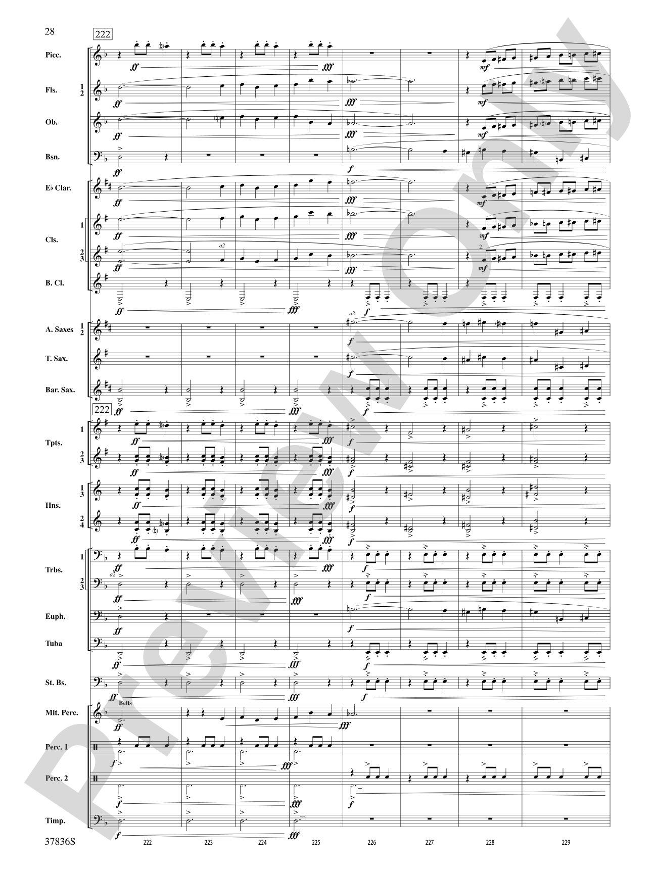Smoke and Mirrors: Concert Band Conductor Score & Parts