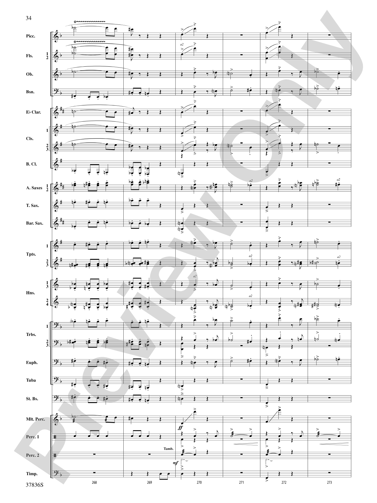 Smoke and Mirrors: Concert Band Conductor Score & Parts