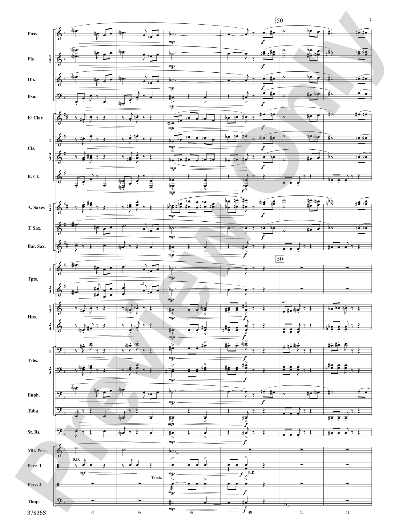 Smoke and Mirrors: Concert Band Conductor Score & Parts