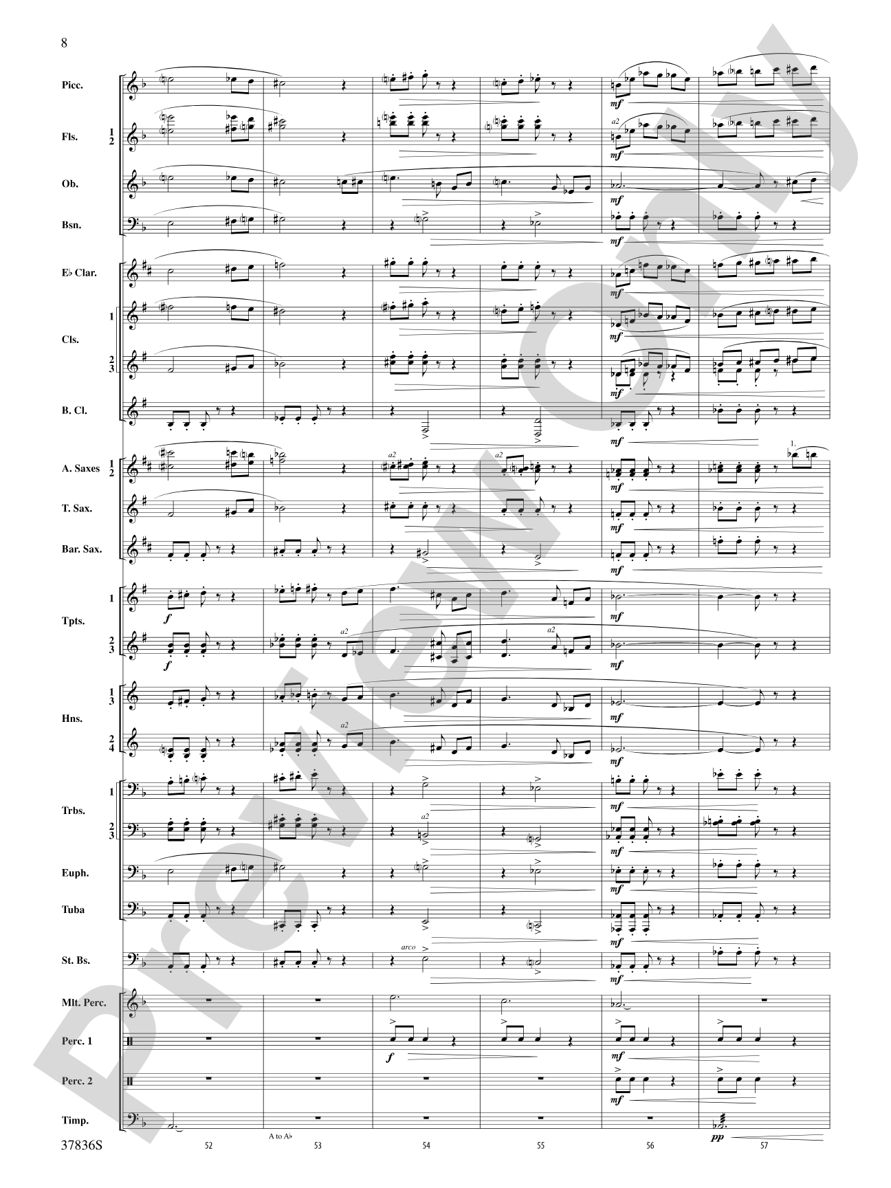 Smoke and Mirrors: Concert Band Conductor Score & Parts
