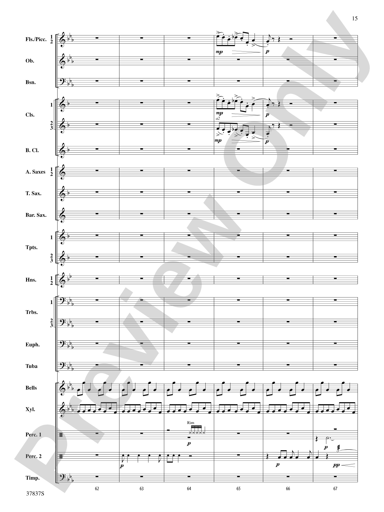 Scramble: Concert Band Conductor Score & Parts