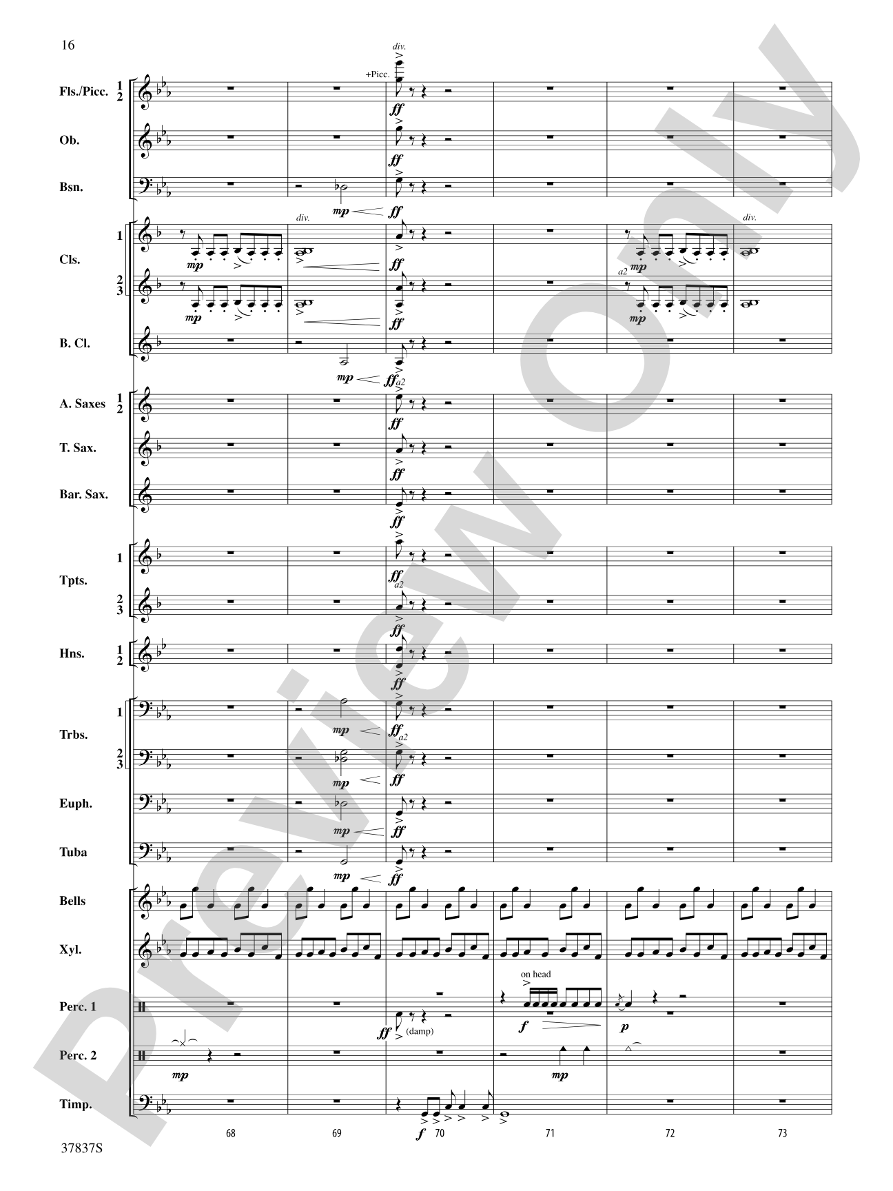 Scramble: Concert Band Conductor Score & Parts