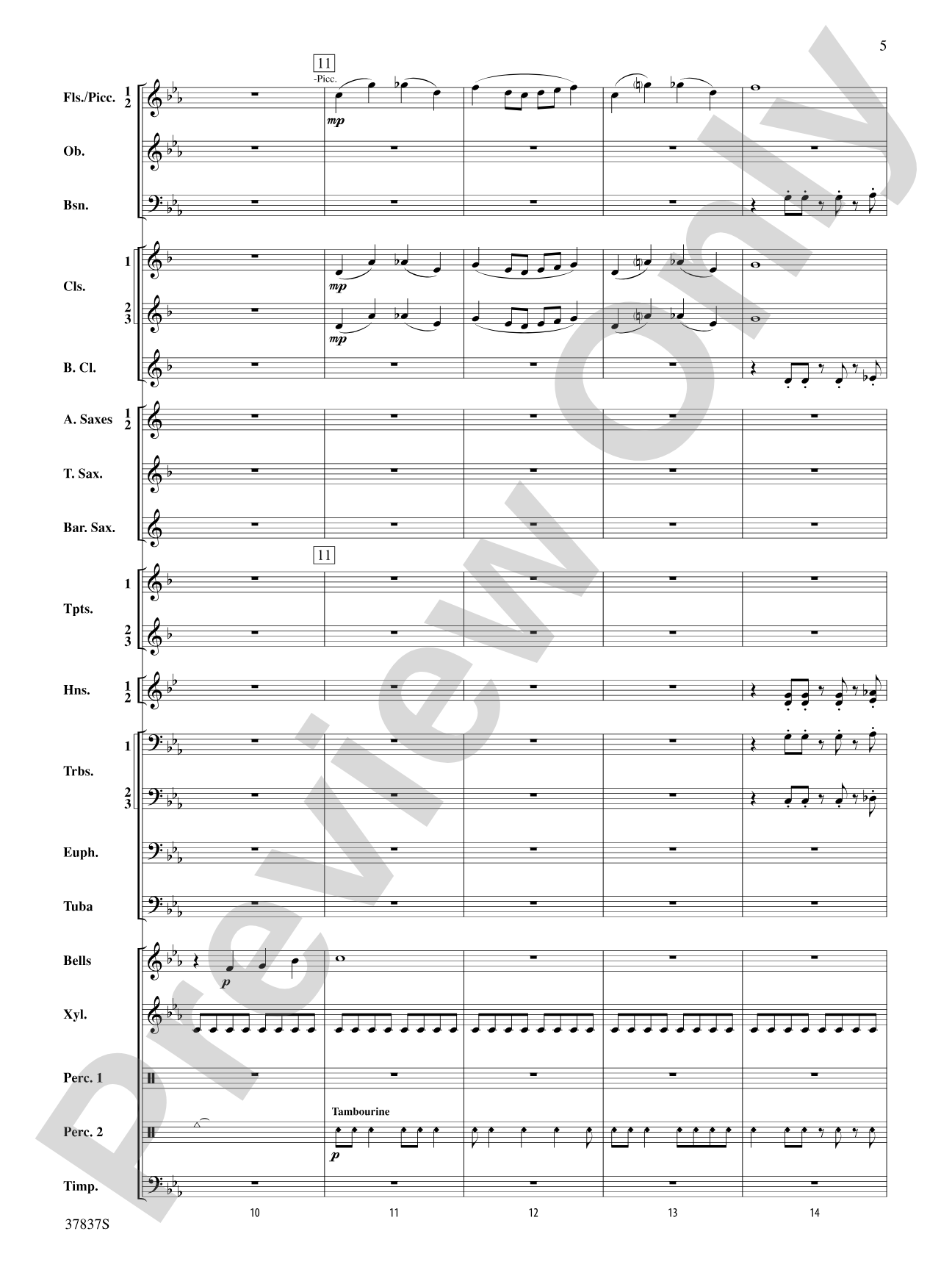 Scramble: Concert Band Conductor Score & Parts