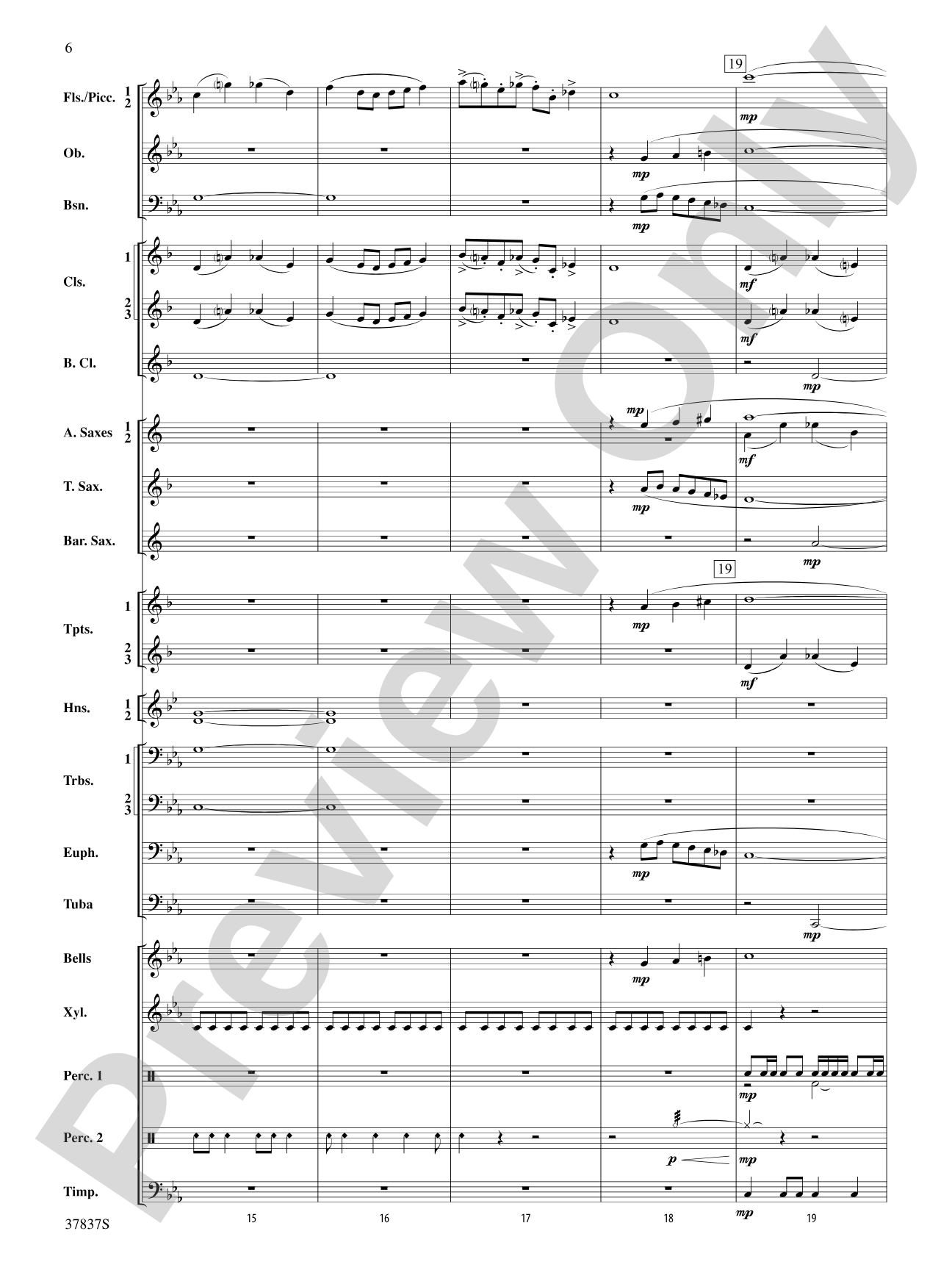 Scramble: Concert Band Conductor Score & Parts