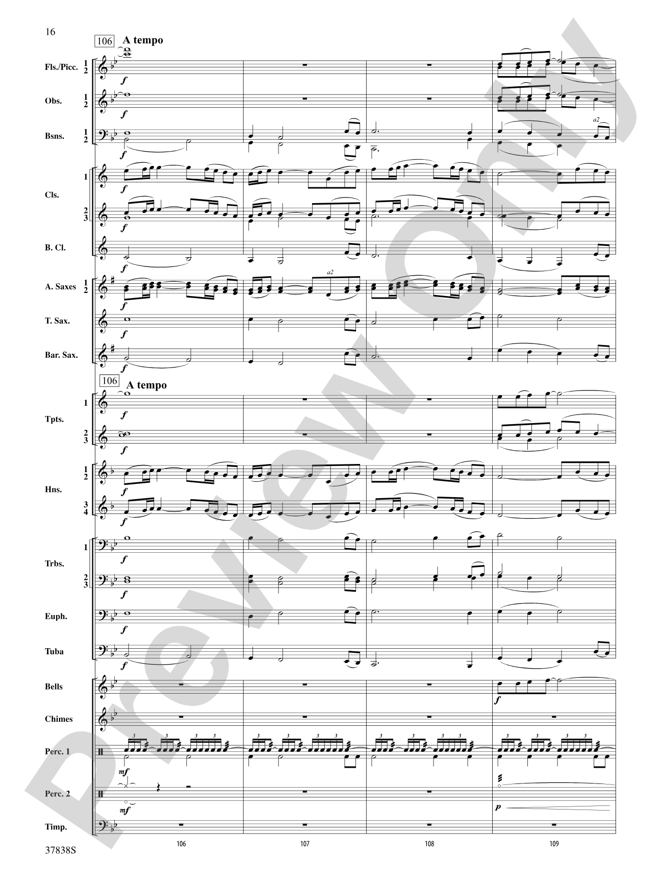 Joyful Variations: Concert Band Conductor Score & Parts