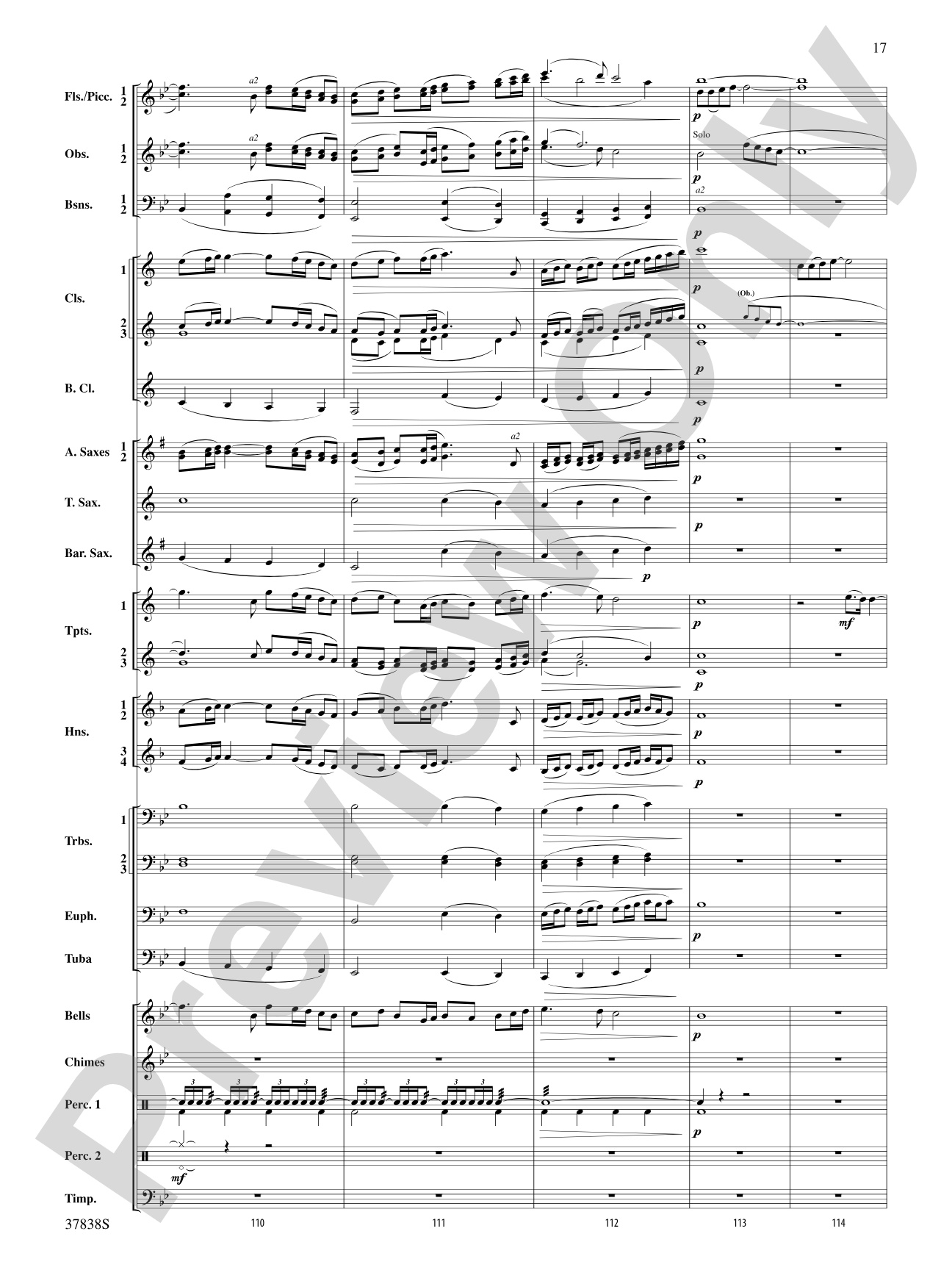 Joyful Variations: Concert Band Conductor Score & Parts