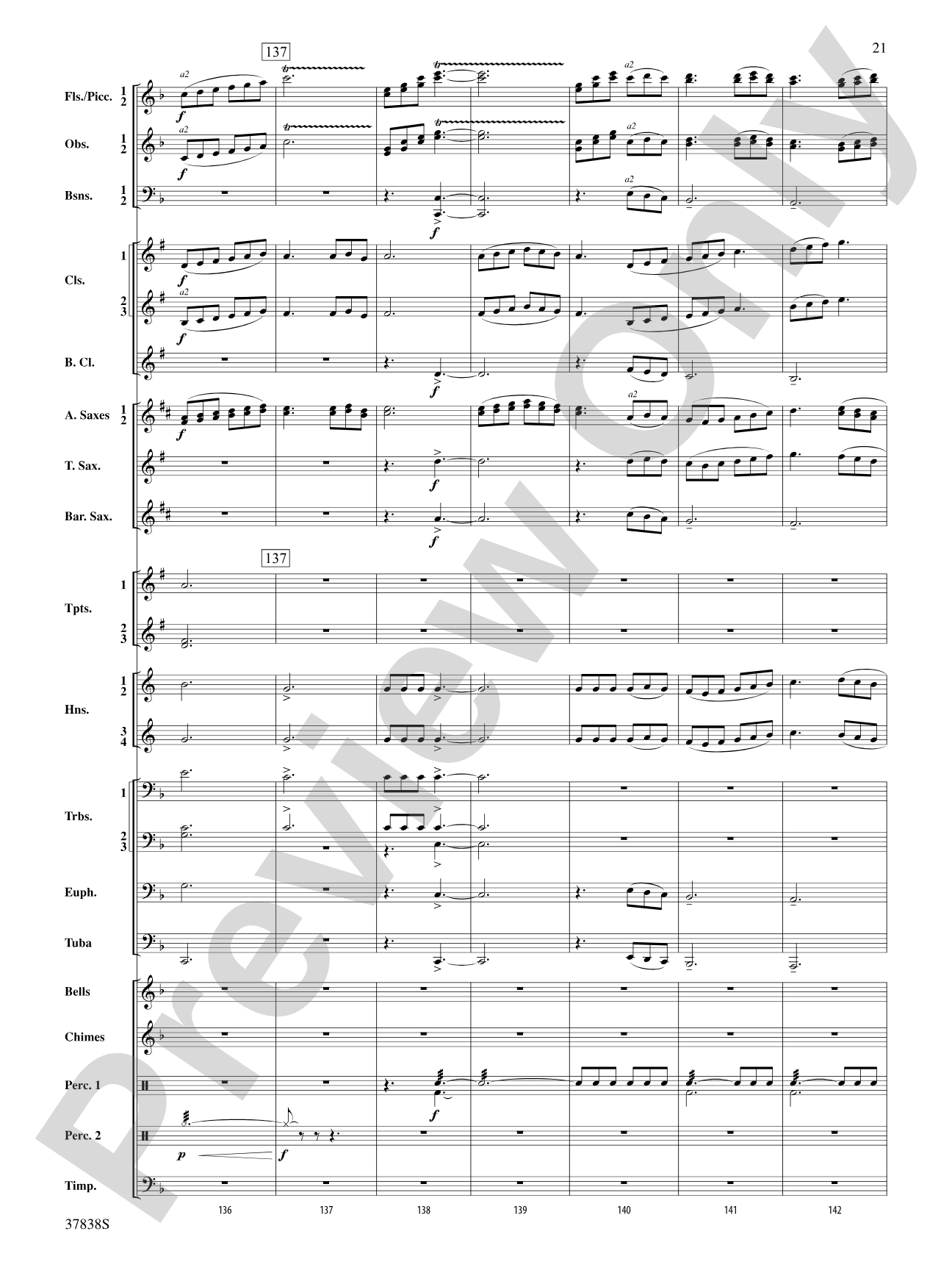 Joyful Variations: Concert Band Conductor Score & Parts