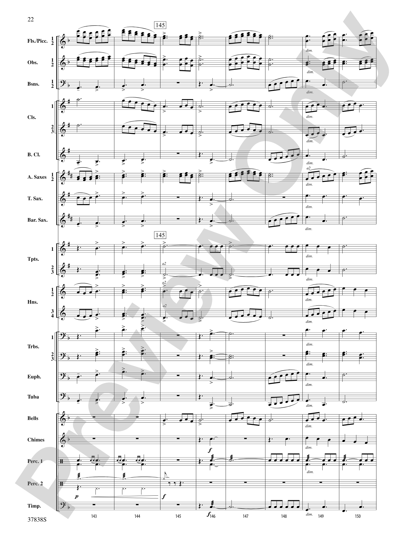 Joyful Variations: Concert Band Conductor Score & Parts