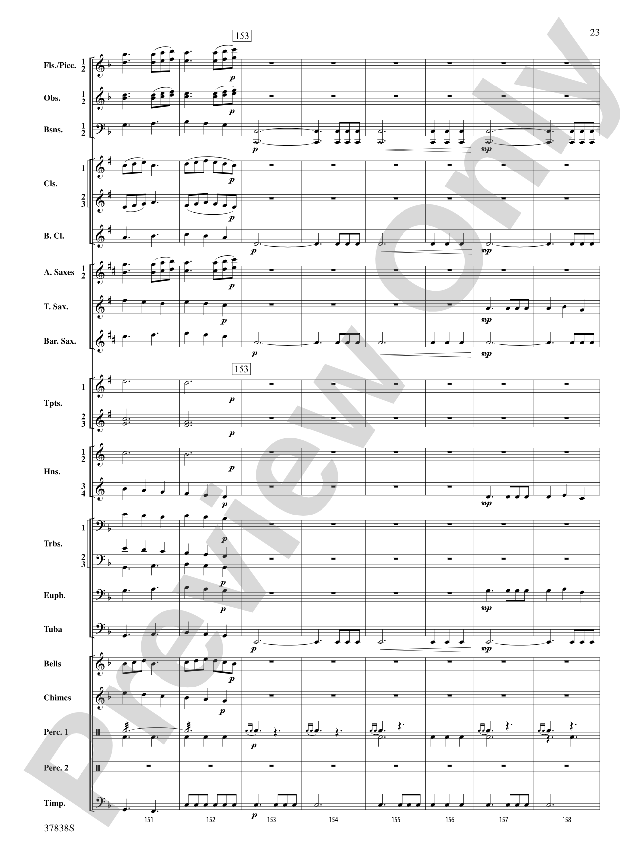 Joyful Variations: Concert Band Conductor Score & Parts
