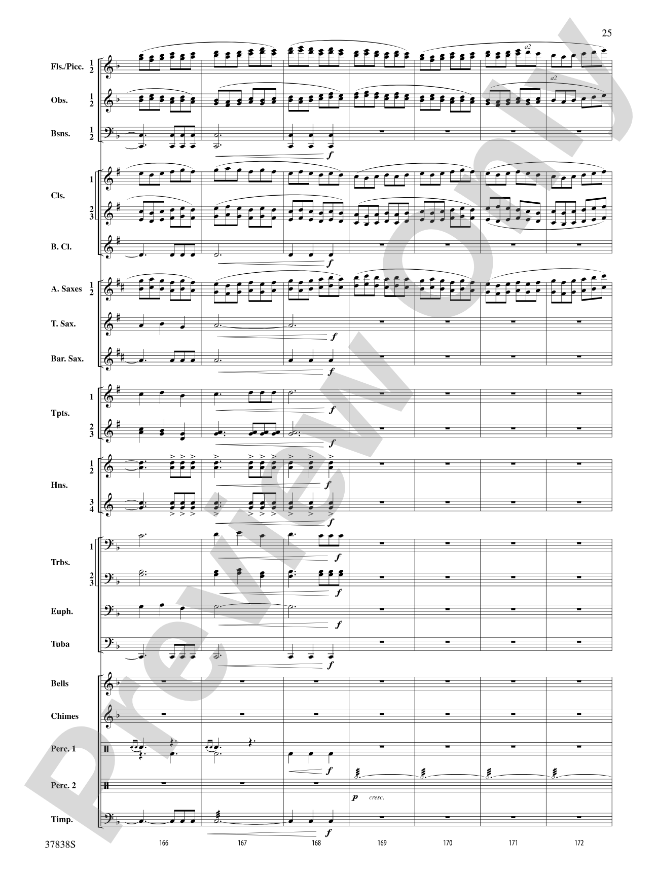 Joyful Variations: Concert Band Conductor Score & Parts