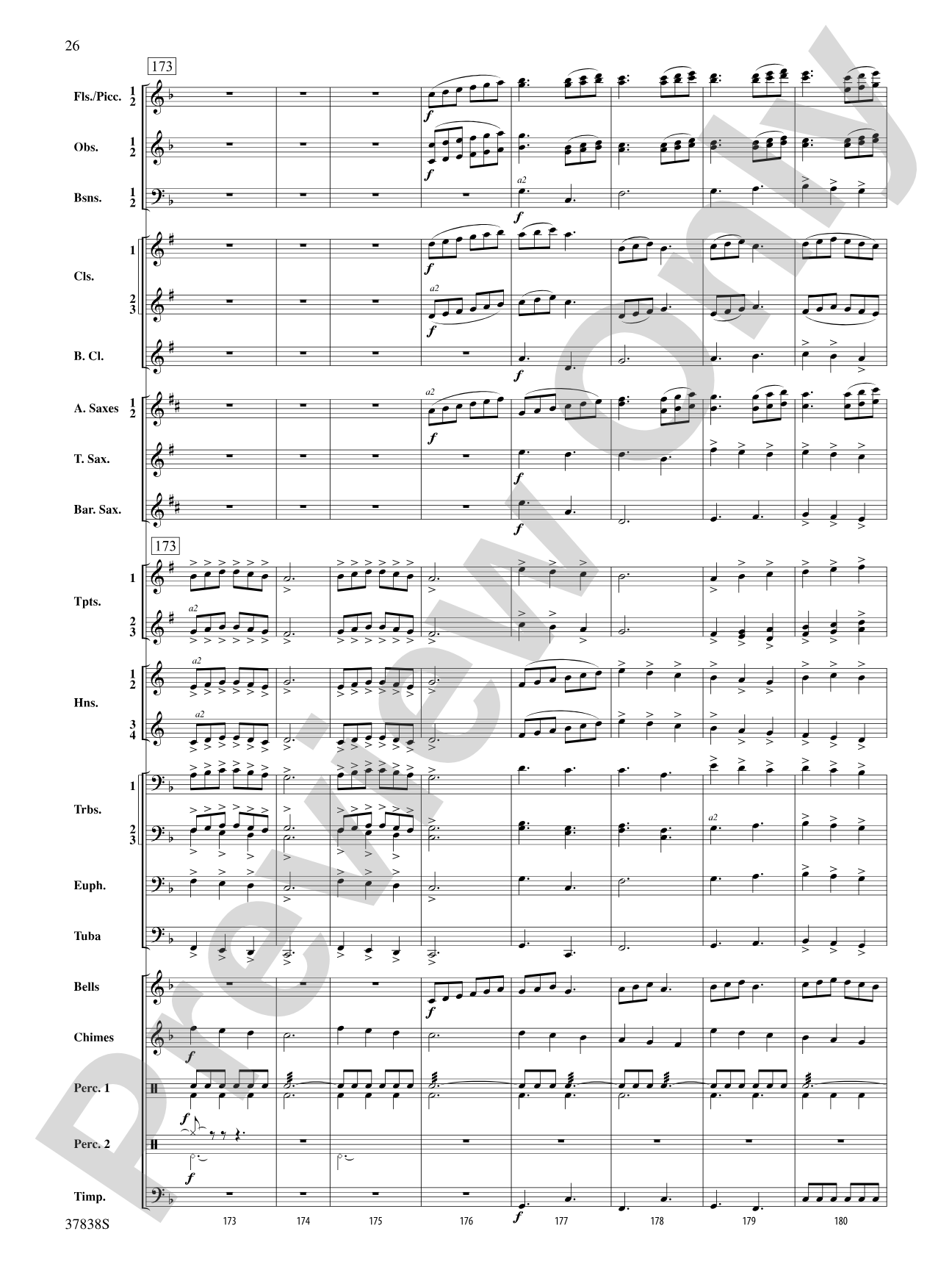 Joyful Variations: Concert Band Conductor Score & Parts