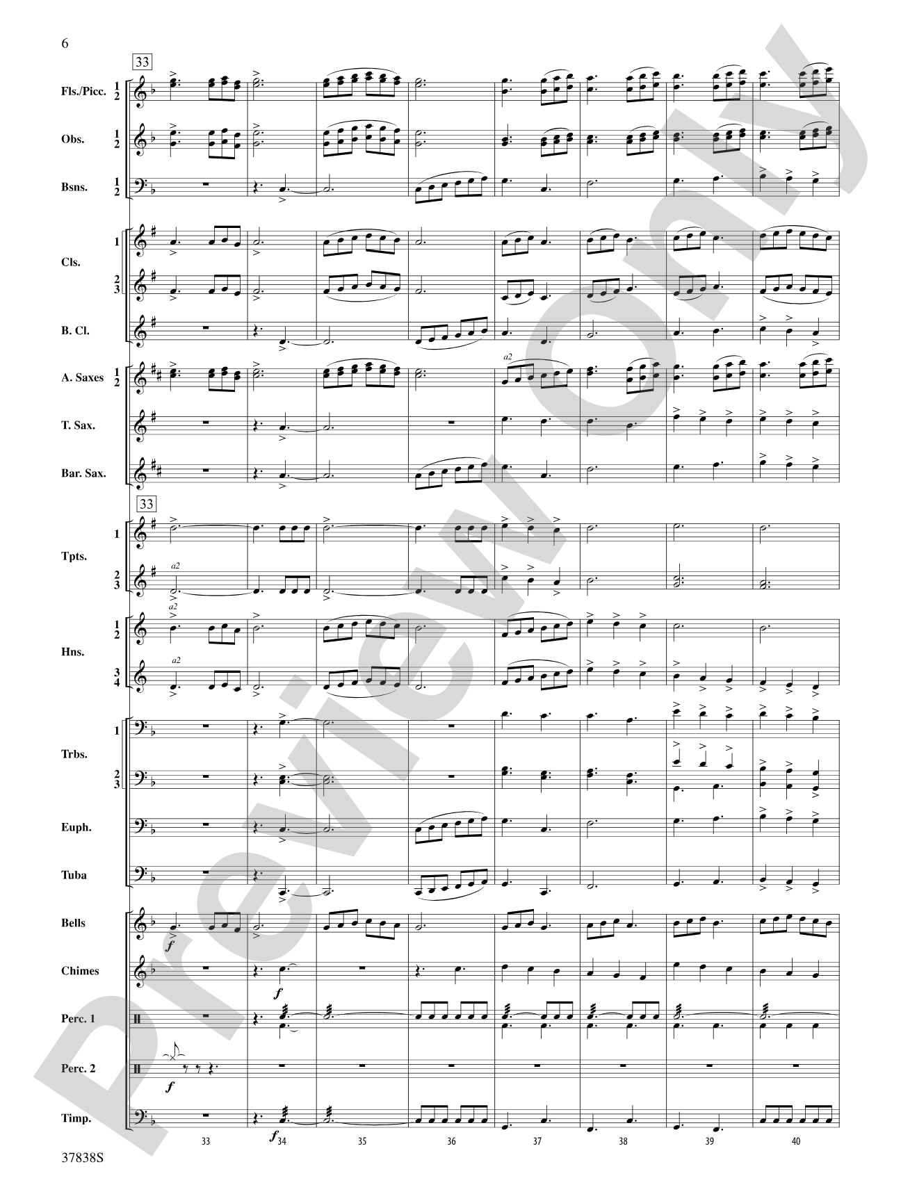 Joyful Variations: Concert Band Conductor Score & Parts