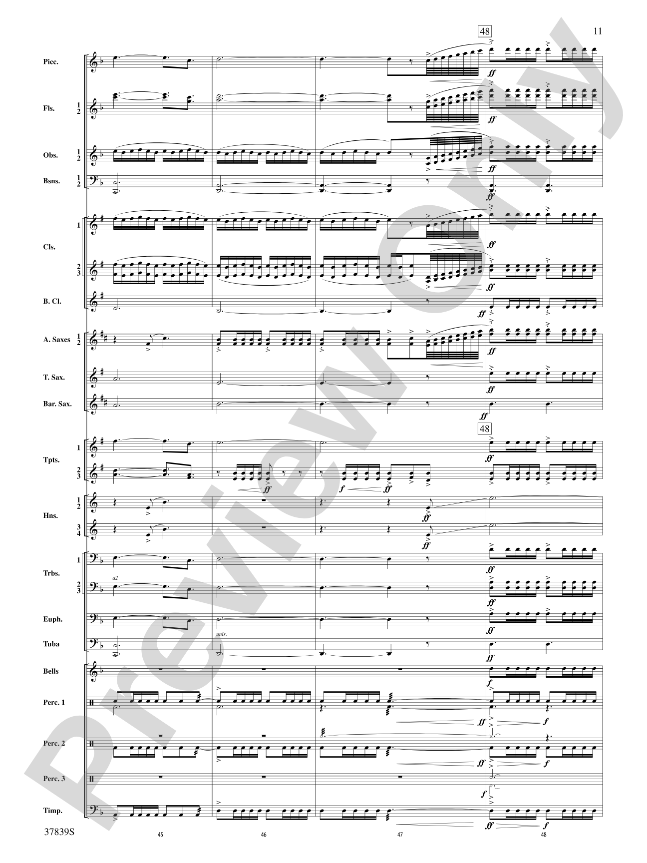 Conquest 1 (from the motion picture Ninja's Creed): Concert Band Conductor Score & Parts