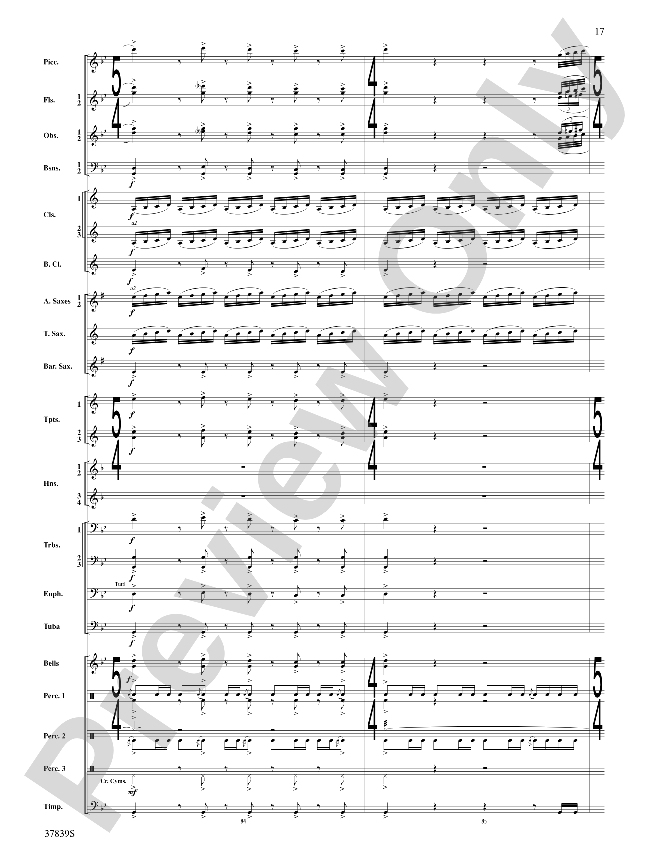 Conquest 1 (from the motion picture Ninja's Creed): Concert Band Conductor Score & Parts