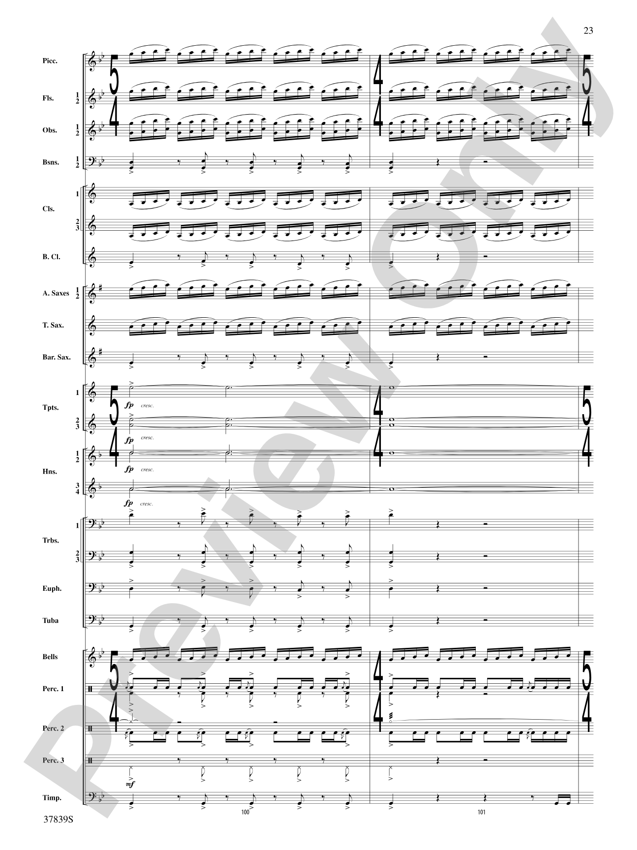 Conquest 1 (from the motion picture Ninja's Creed): Concert Band Conductor Score & Parts