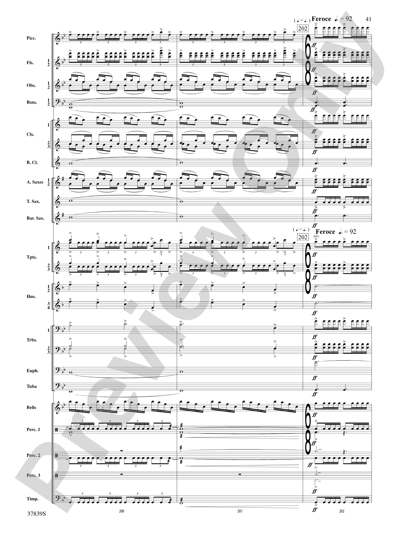 Conquest 1 (from the motion picture Ninja's Creed): Concert Band Conductor Score & Parts