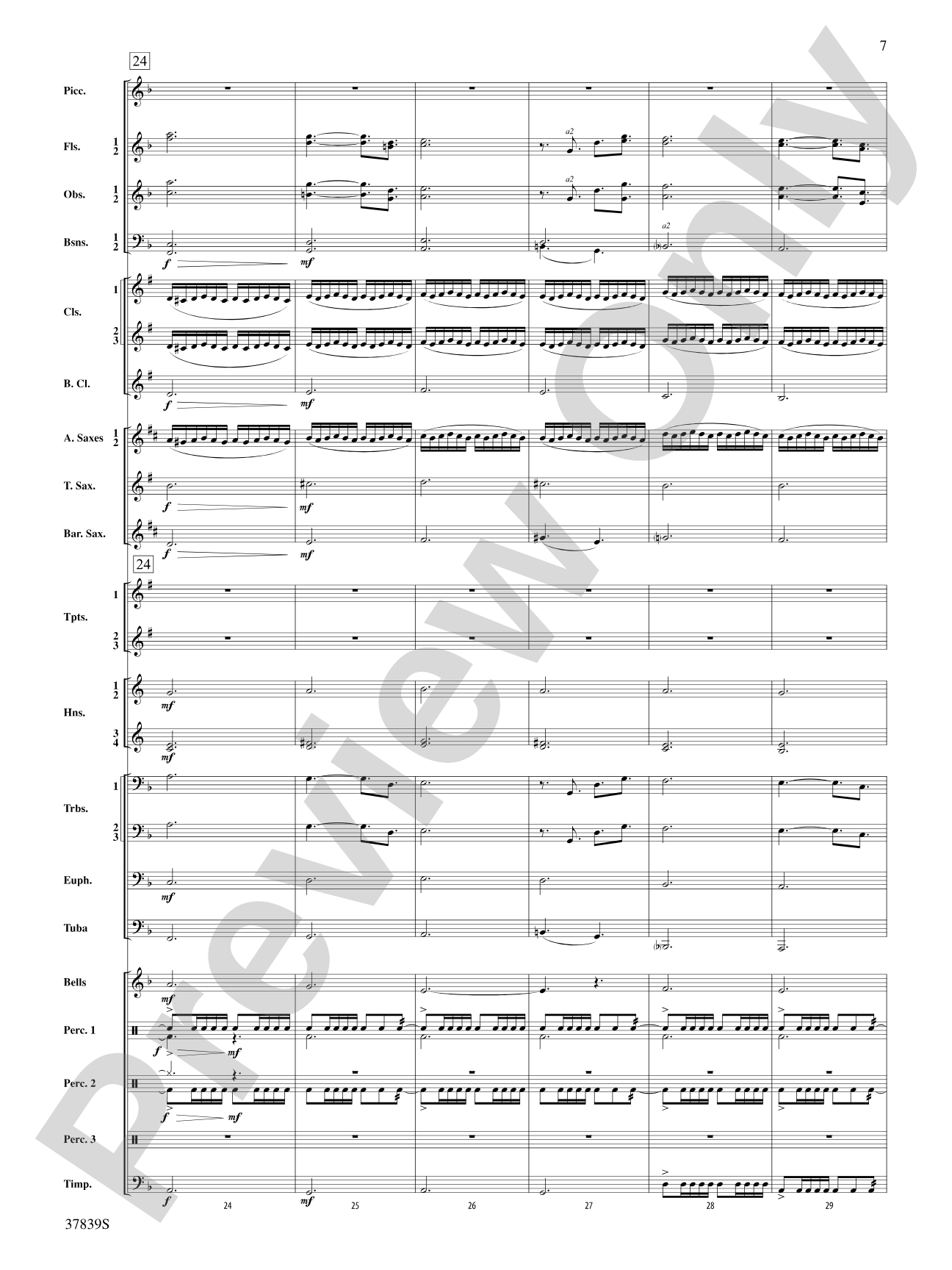 Conquest 1 (from the motion picture Ninja's Creed): Concert Band Conductor Score & Parts