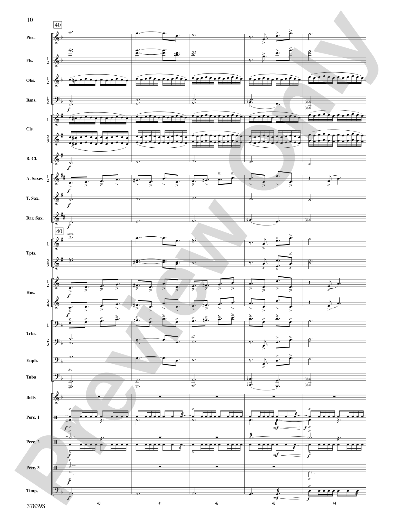 Conquest 1 (from the motion picture Ninja's Creed): Concert Band Conductor Score & Parts