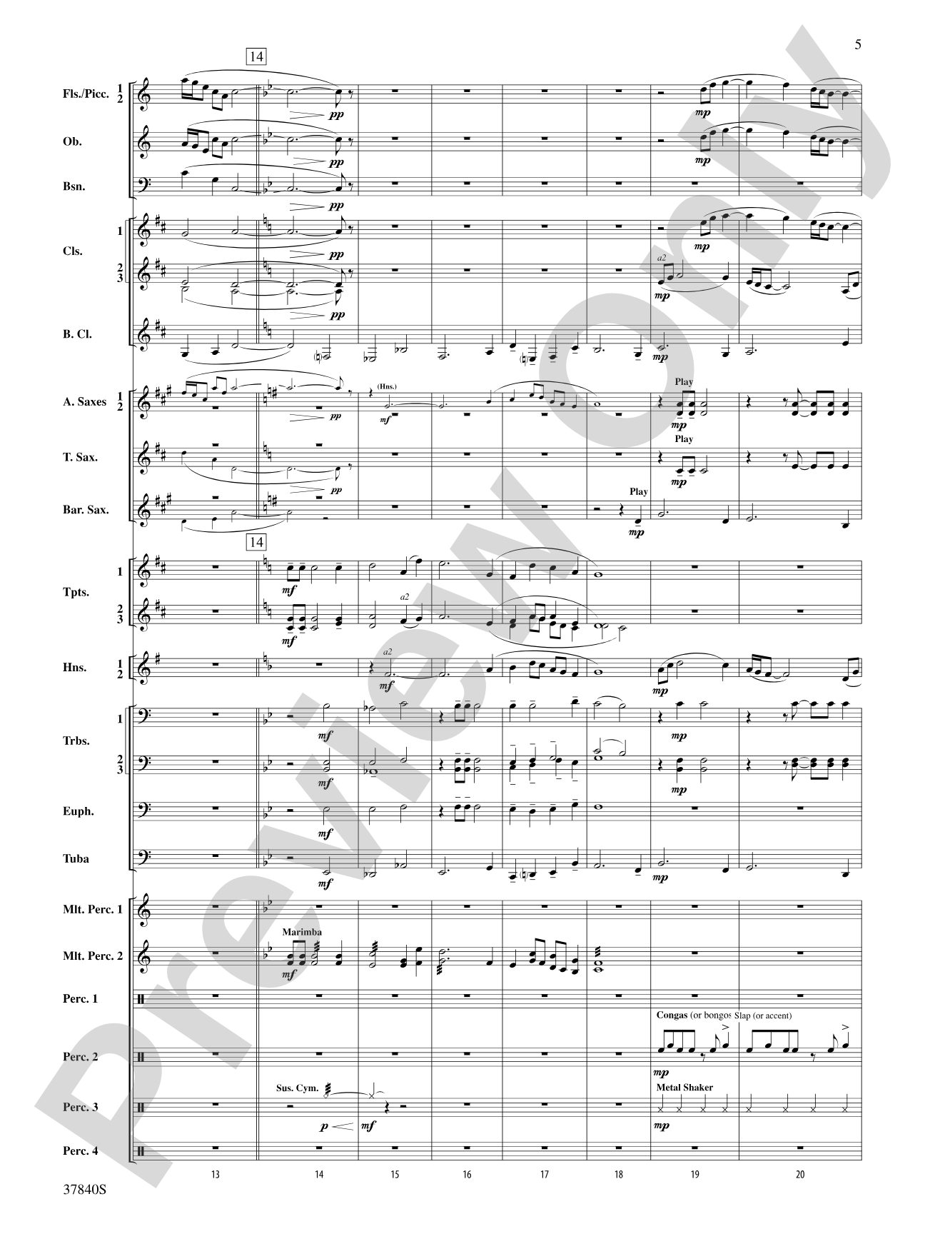 African Dreams: Score
