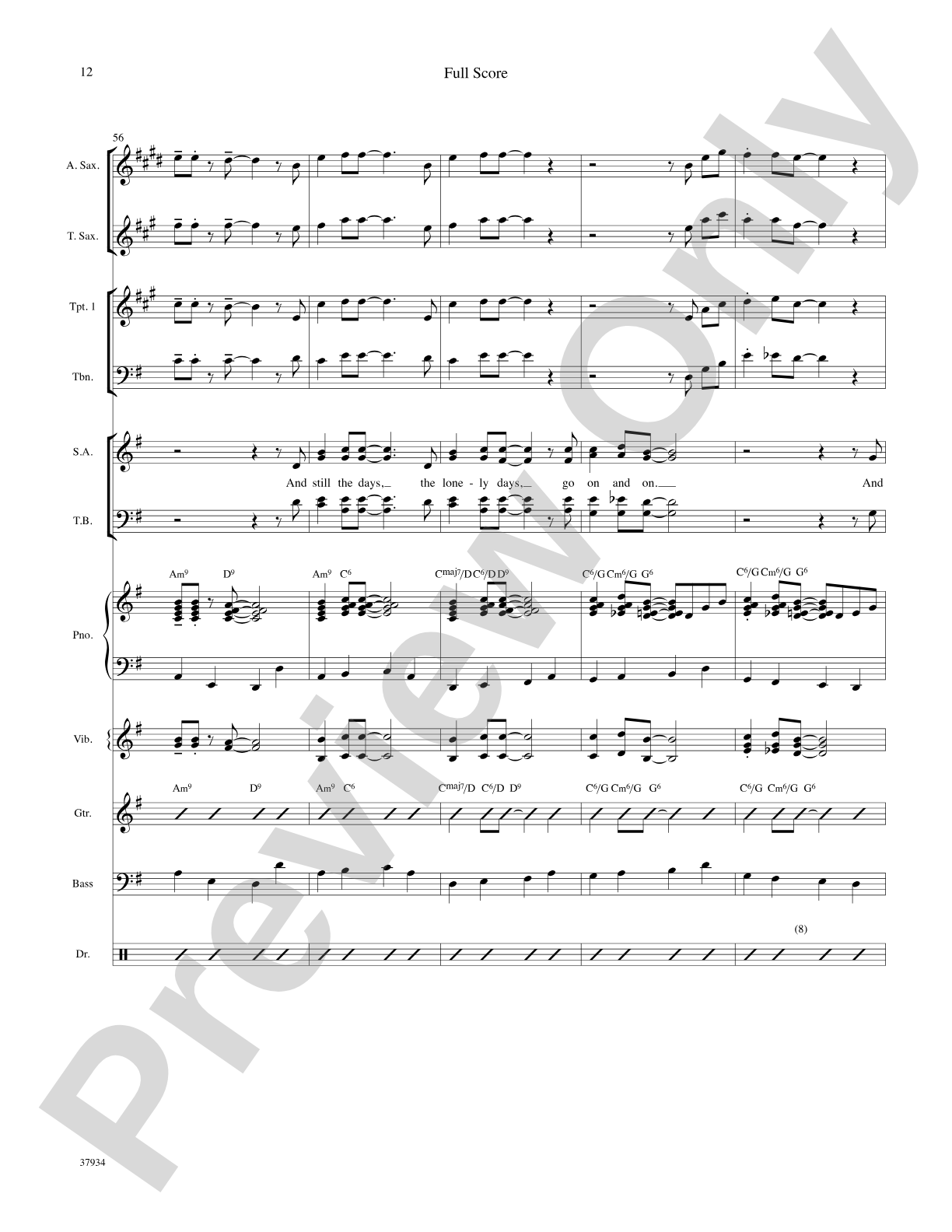 Summer Wind: Choral SoundPax