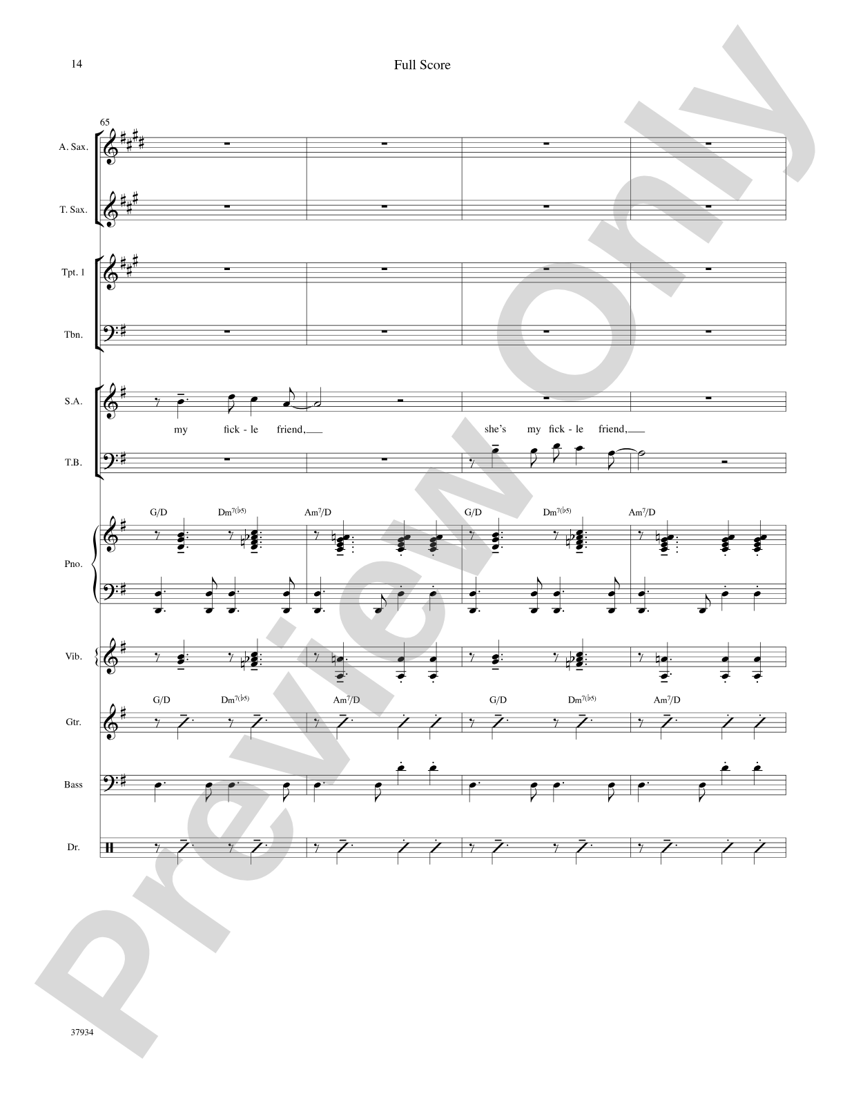 Summer Wind: Choral SoundPax