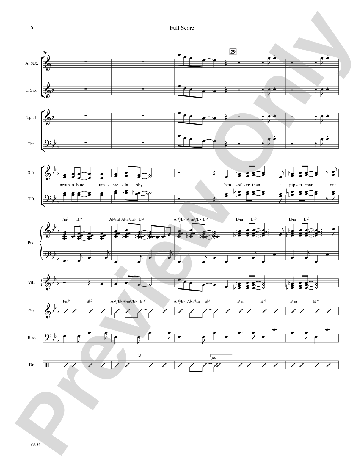 Summer Wind: Choral SoundPax