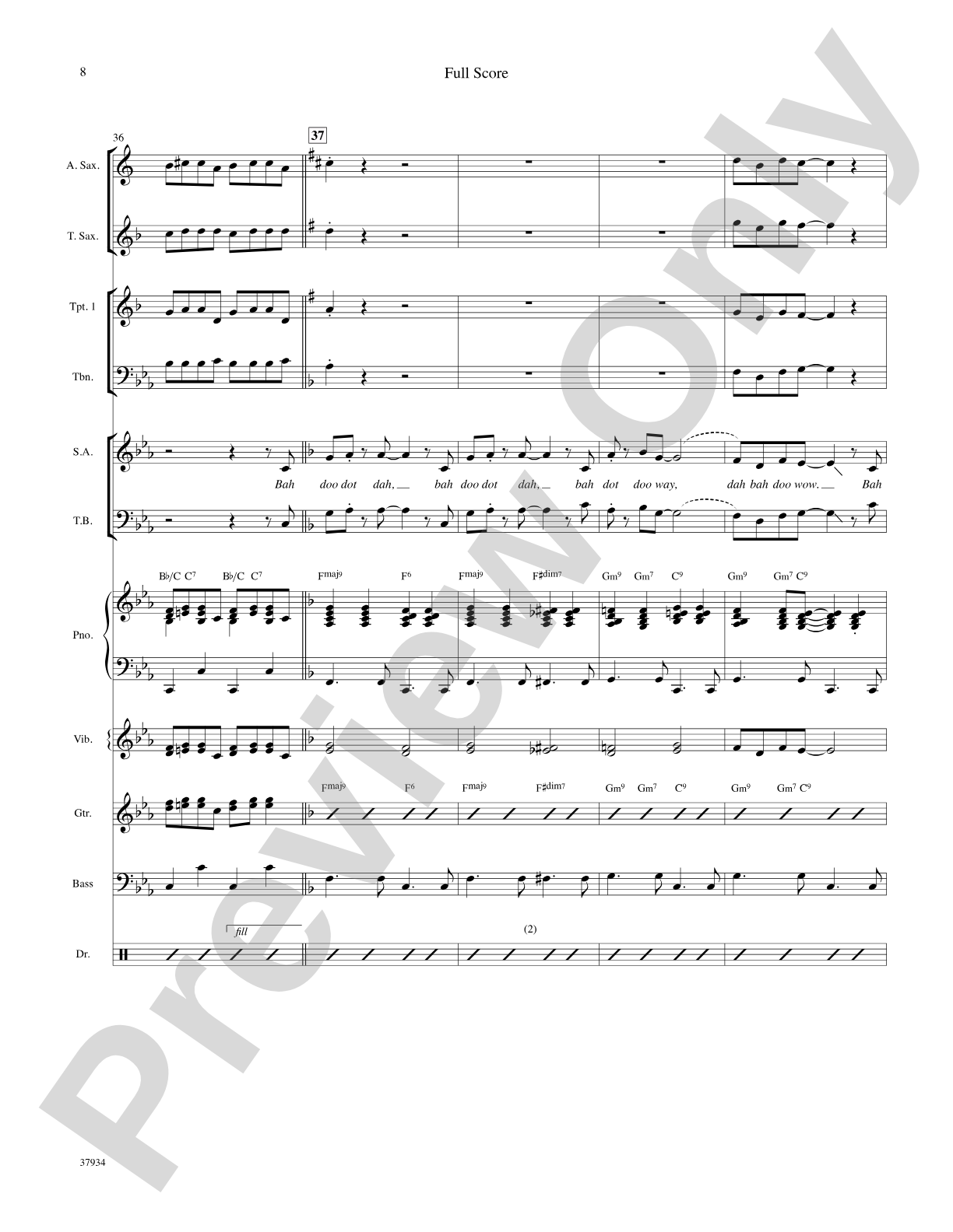 Summer Wind: Choral SoundPax