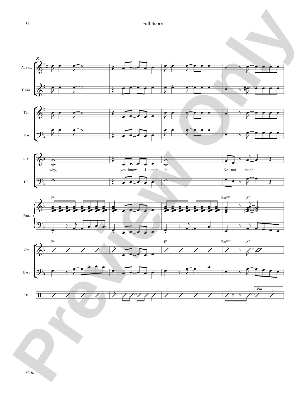 Sweet Georgia Brown: Choral SoundPax