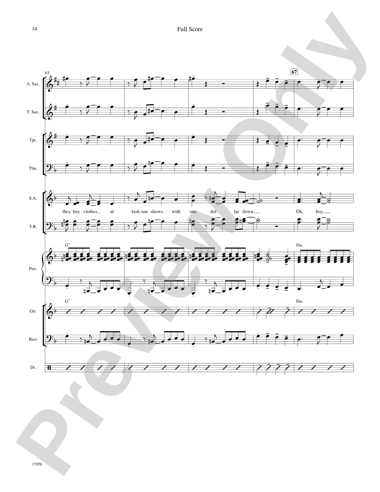 Sweet Georgia Brown: Choral SoundPax