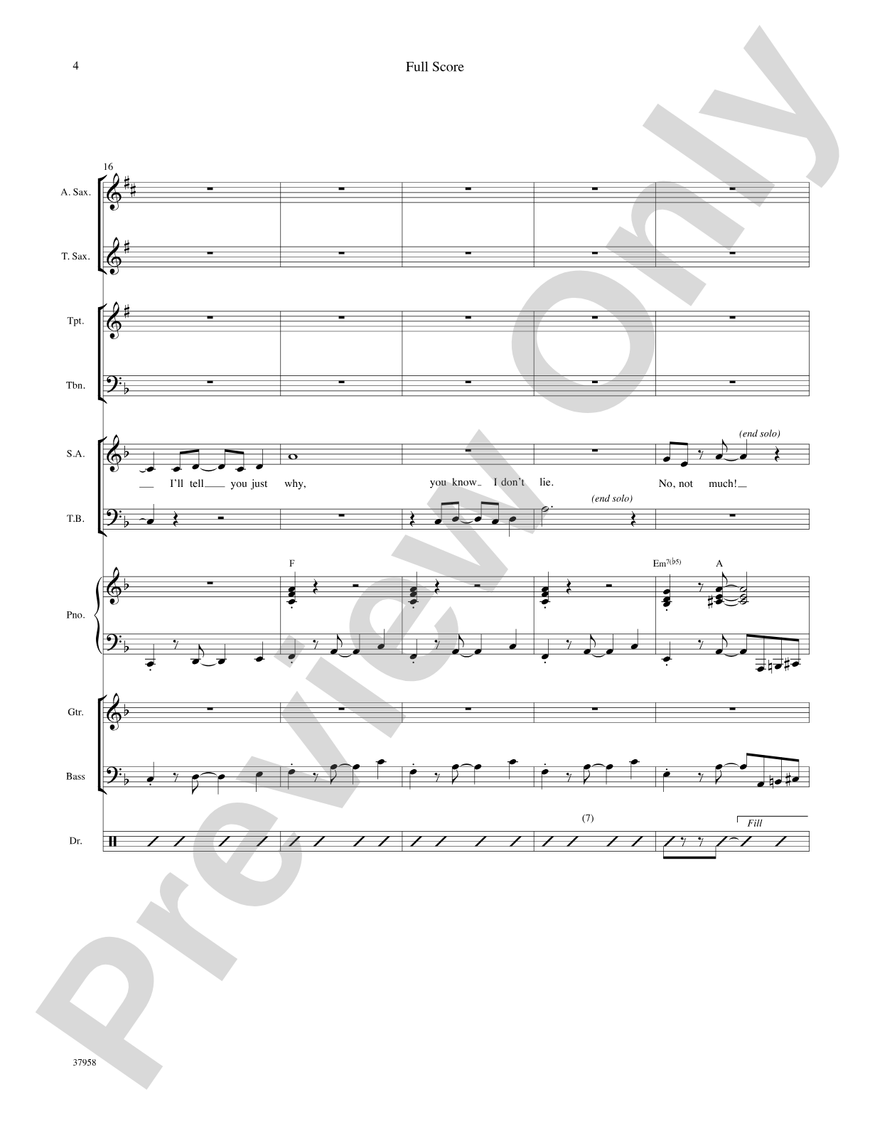 Sweet Georgia Brown: Choral SoundPax