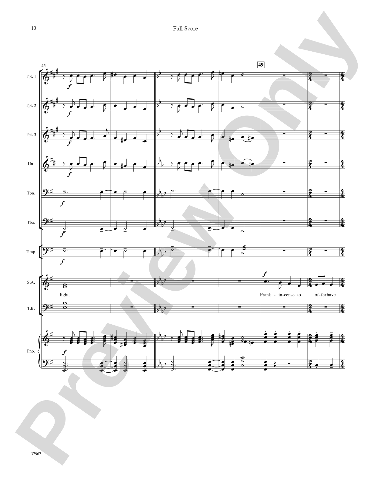 We Three Kings: Score: Choral SoundPax