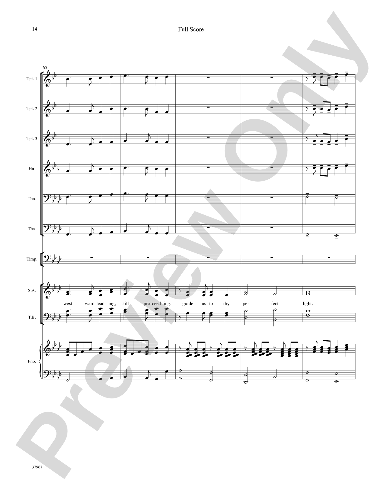 We Three Kings: Score: Choral SoundPax