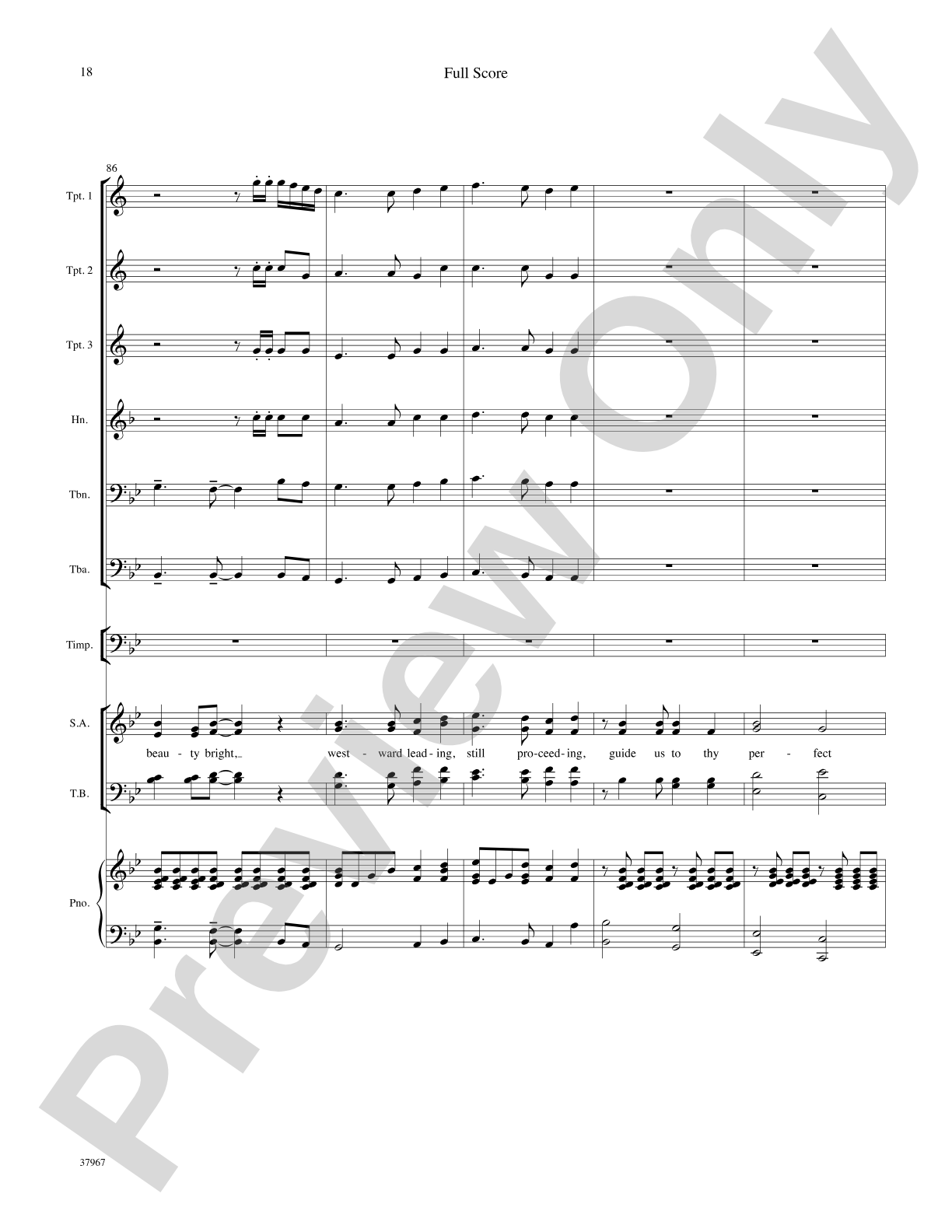 We Three Kings: Score: Choral SoundPax