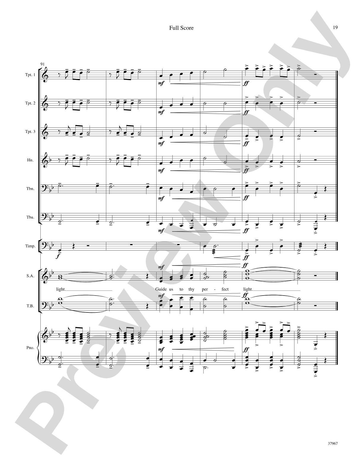 We Three Kings: Score: Choral SoundPax