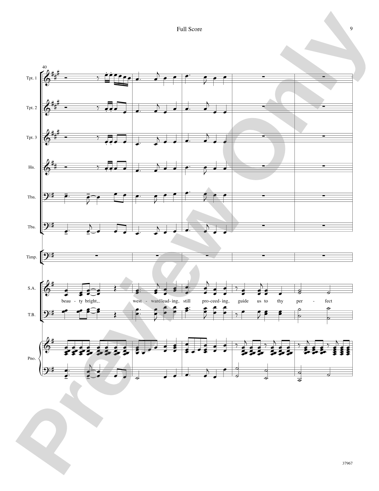 We Three Kings: Score: Choral SoundPax