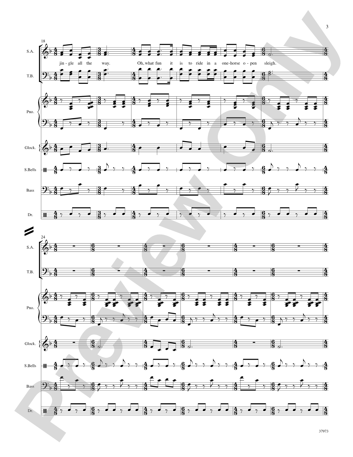 Jingle Bells (Sort Of): Choral SoundPax