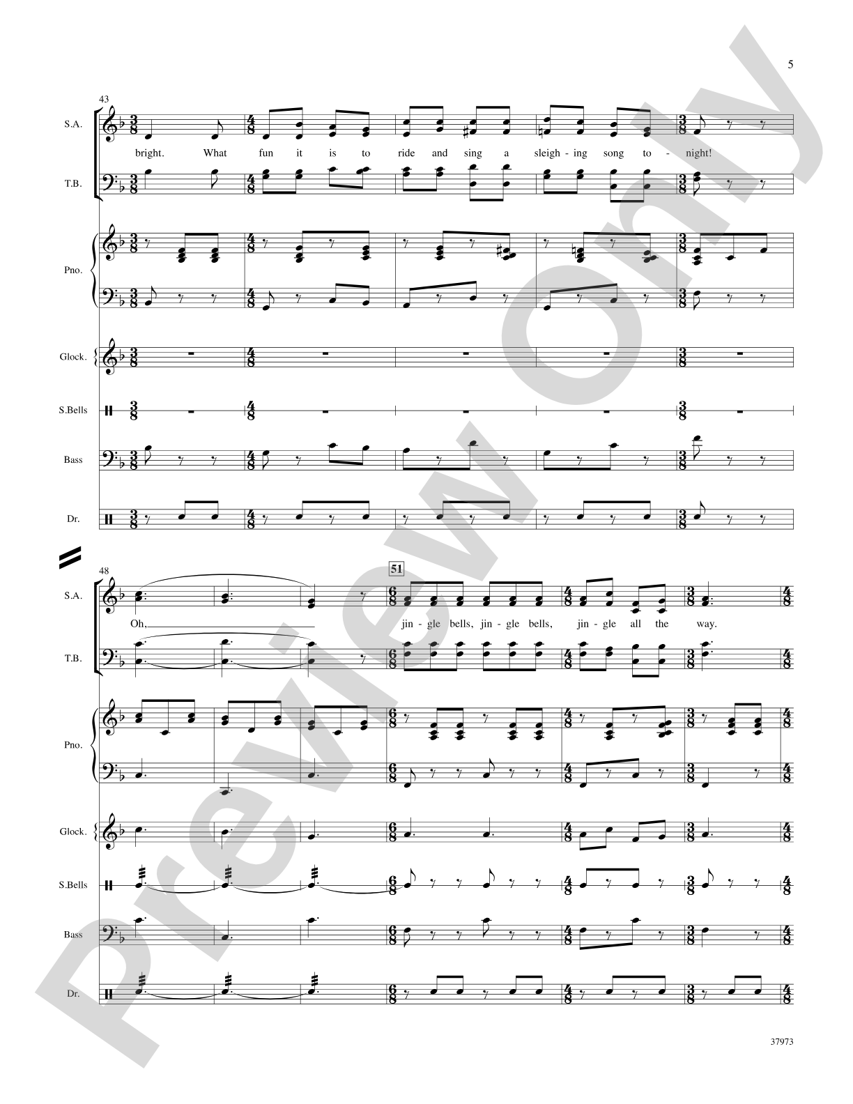 Jingle Bells (Sort Of): Choral SoundPax