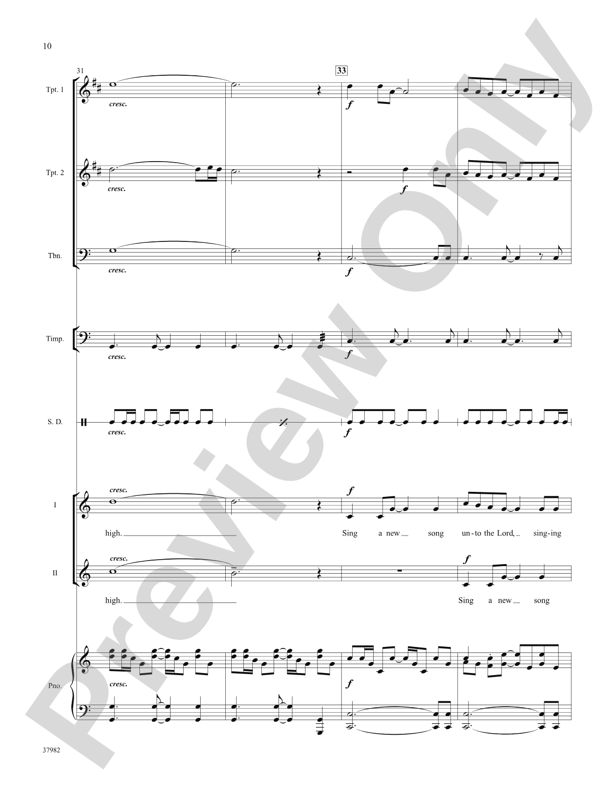 Sing a New Song: Choral SoundPax