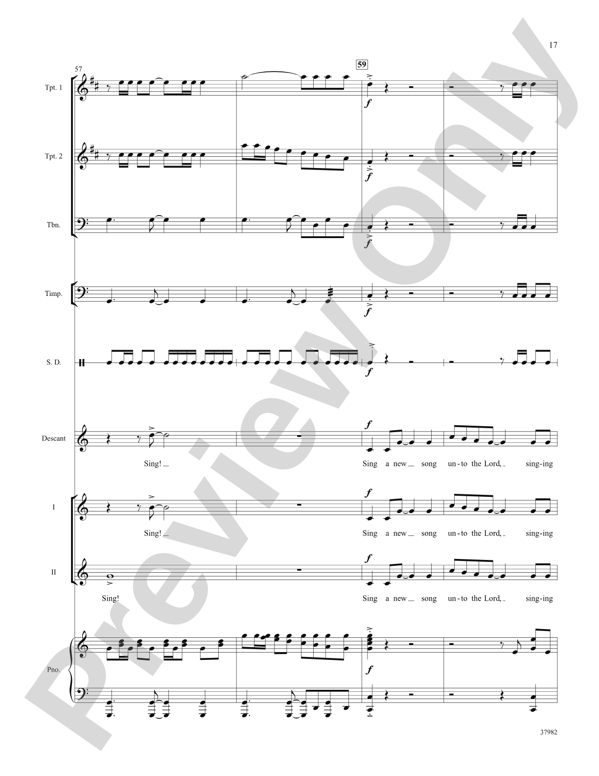 Sing a New Song: Choral SoundPax