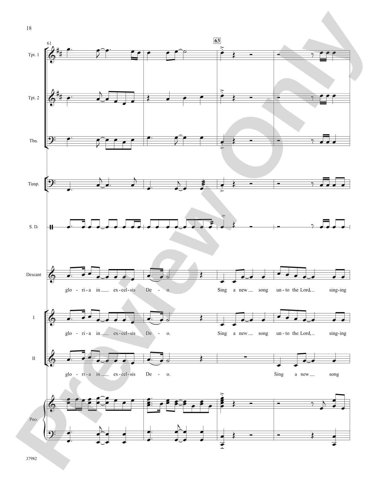 Sing a New Song: Choral SoundPax