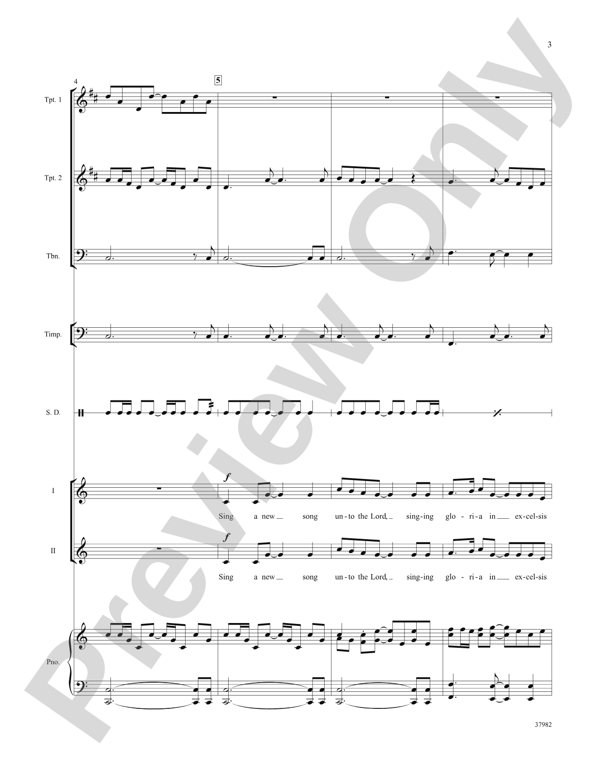 Sing a New Song: Choral SoundPax